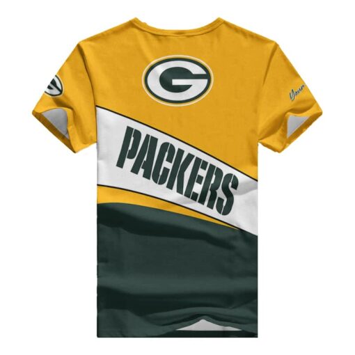 Green Bay Packers Personalized V-neck Women T-shirt BG837