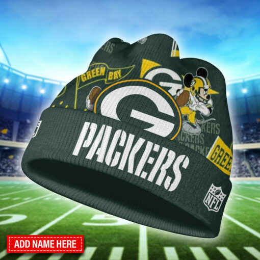 Green Bay Packers Personalized Wool Beanie 142