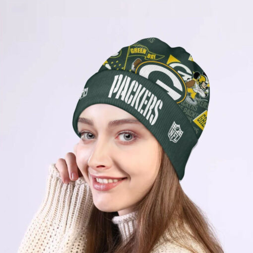 Green Bay Packers Personalized Wool Beanie 142