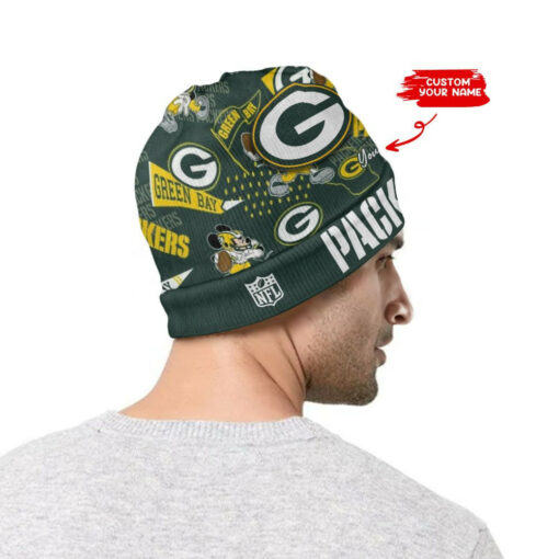 Green Bay Packers Personalized Wool Beanie 142