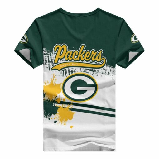 Green Bay Packers V-neck Women T-shirt BG626