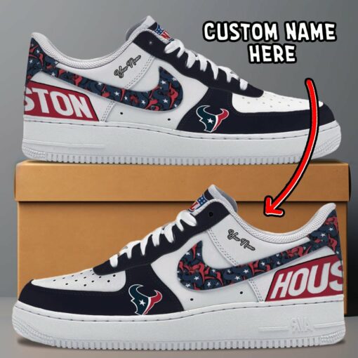 Houston Texans Personalized AF1-1 Shoes AF1S014