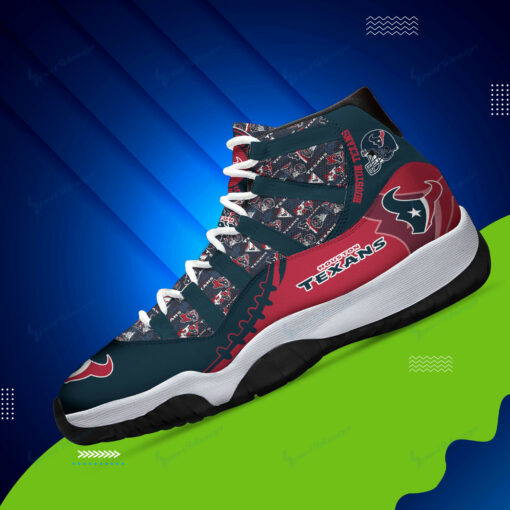 Houston Texans Personalized AJD11 Sneakers BG162