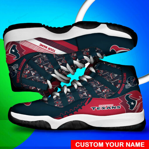 Houston Texans Personalized AJD11 Sneakers BG162