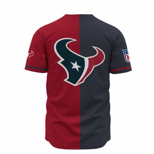 Houston Texans Personalized Baseball Jersey 509