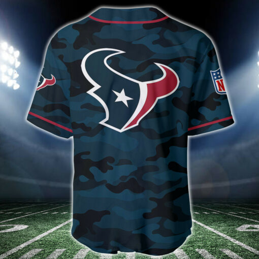 Houston Texans Personalized Baseball Jersey BG230