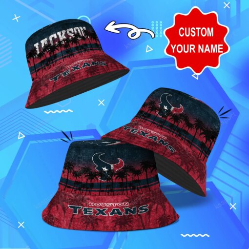 Houston Texans Personalized Bucket Hat BG11