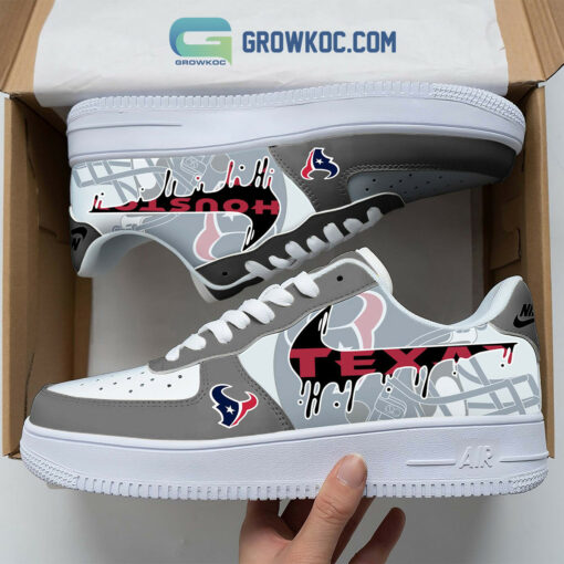 Houston Texans Personalized Colorful AF1-1 Shoes AF1CS002