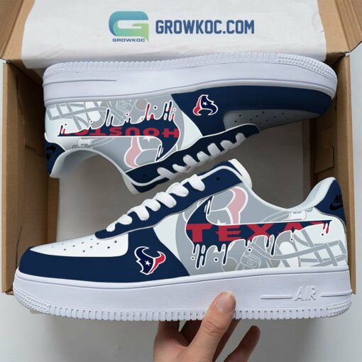 Houston Texans Personalized Colorful AF1-1 Shoes AF1CS002