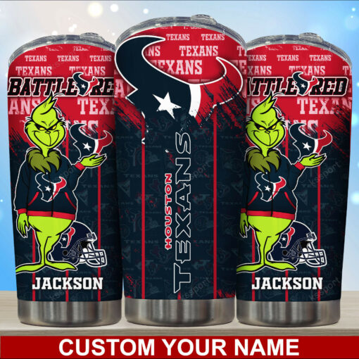 Houston Texans Personalized Tumbler BG101