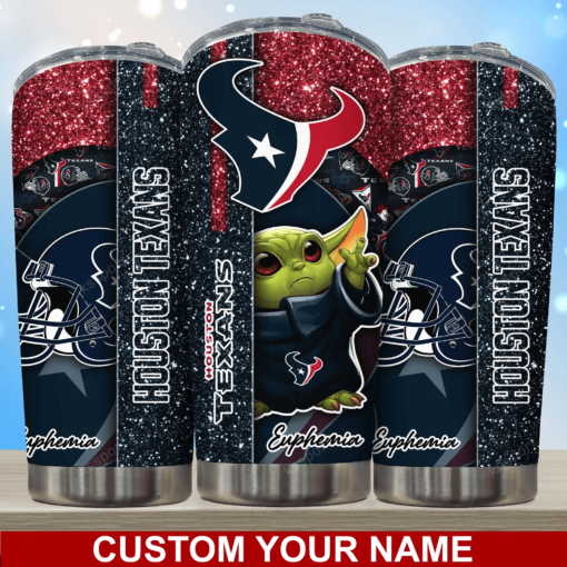 Houston Texans Personalized Tumbler BG163