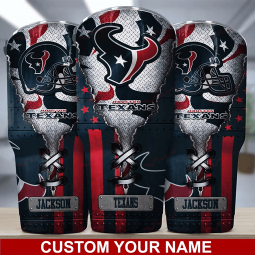 Houston Texans Personalized Tumbler BG417