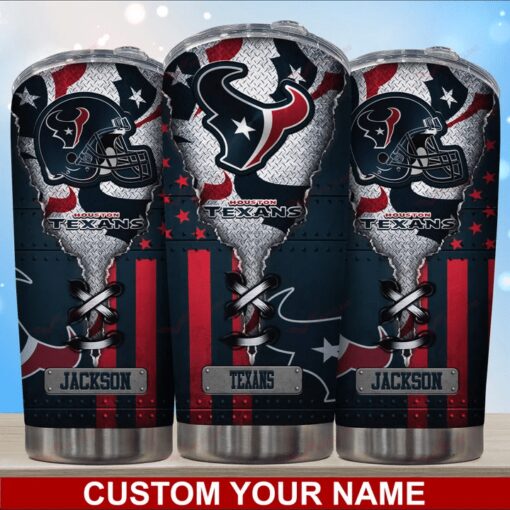 Houston Texans Personalized Tumbler BG417