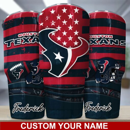 Houston Texans Personalized Tumbler BG42