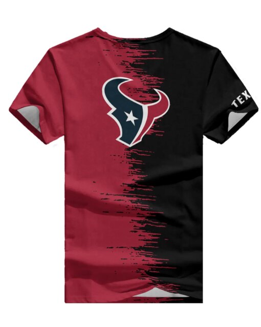 Houston Texans Summer V-neck Women T-shirt BG30