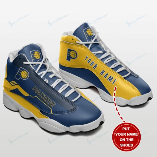 Indiana Pacers Personalized AJD13 Sneakers BG04