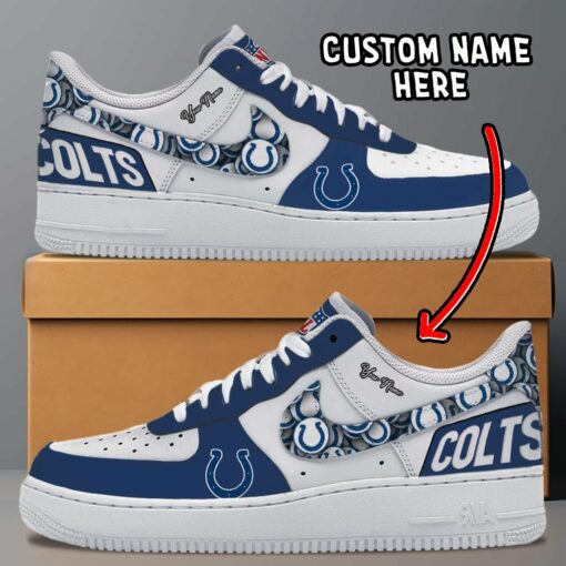 Indianapolis Colts Personalized AF1-1 Shoes AF1S015