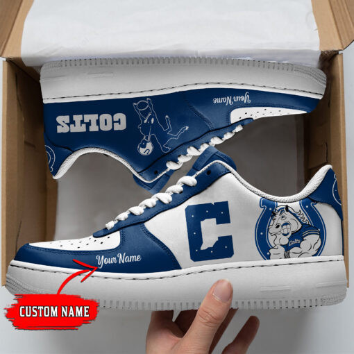 Indianapolis Colts Personalized AF1 Shoes BG20