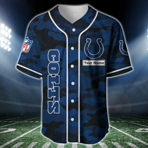 Indianapolis Colts Personalized Baseball Jersey BG231