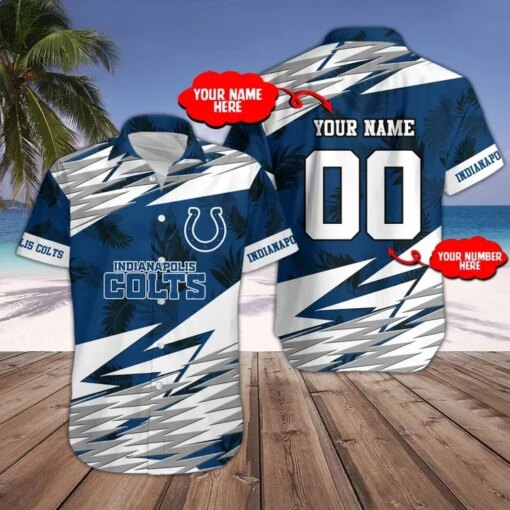 Indianapolis Colts Personalized Button Shirts BG137