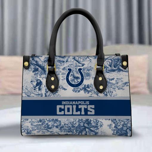 Indianapolis Colts Personalized Leather Hand Bag BB323