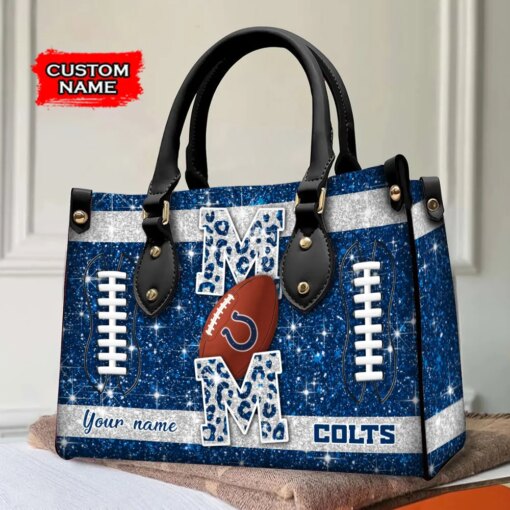 Indianapolis Colts Personalized Leather Hand Bag BBLTHB581