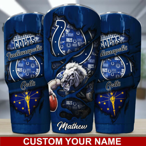 Indianapolis Colts Personalized Tumbler BG234