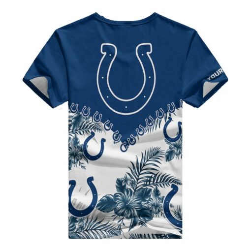 Indianapolis Colts Personalized V-neck Women T-shirt BG611