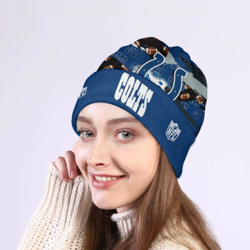 Indianapolis Colts Personalized Wool Beanie 141