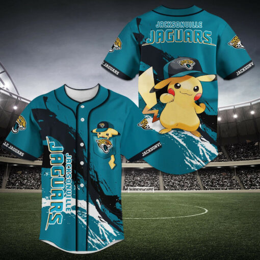 Jacksonville Jaguars Baseball Jersey BG674