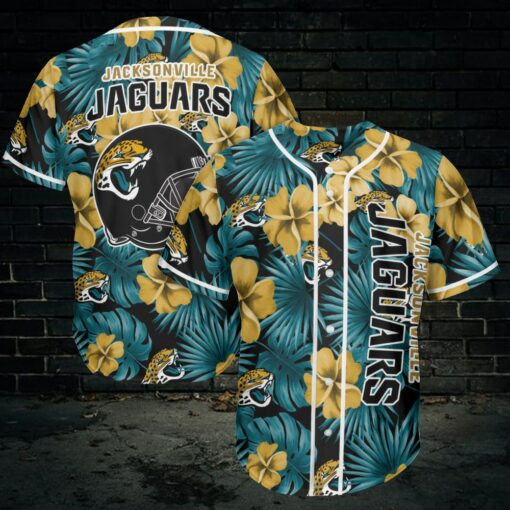 Jacksonville Jaguars Baseball Jersey BG981