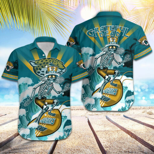 Jacksonville Jaguars Button Shirt BG869