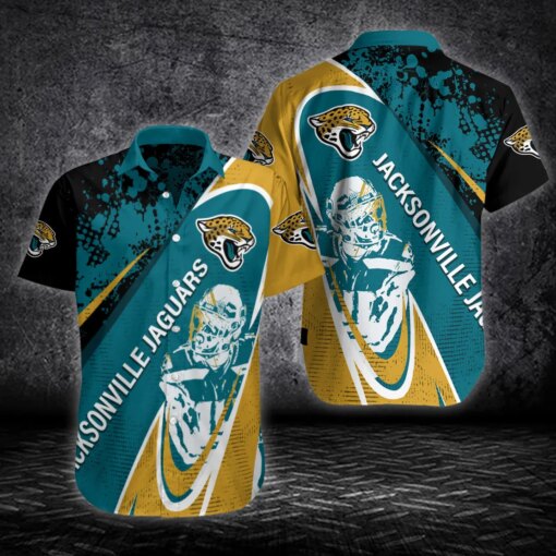 Jacksonville Jaguars Button Shirts BG542