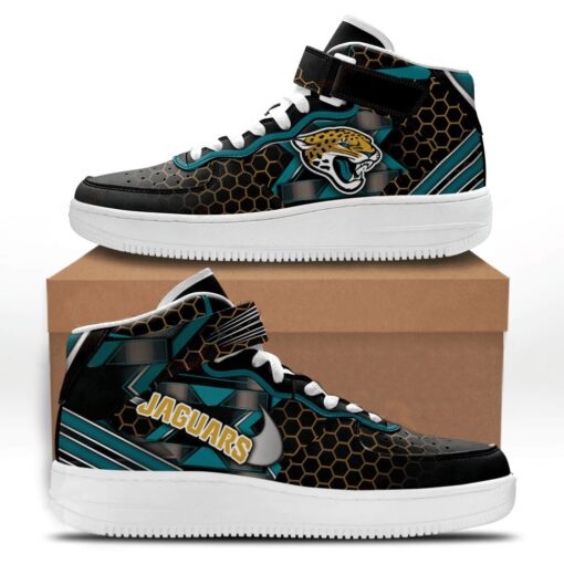 Jacksonville Jaguars High AF1 Sneakers BG33