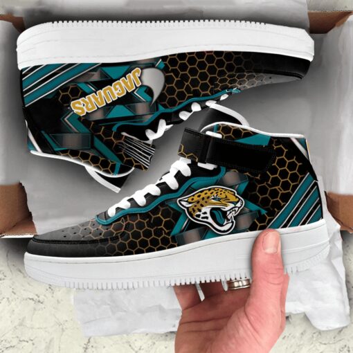 Jacksonville Jaguars High AF1 Sneakers BG33