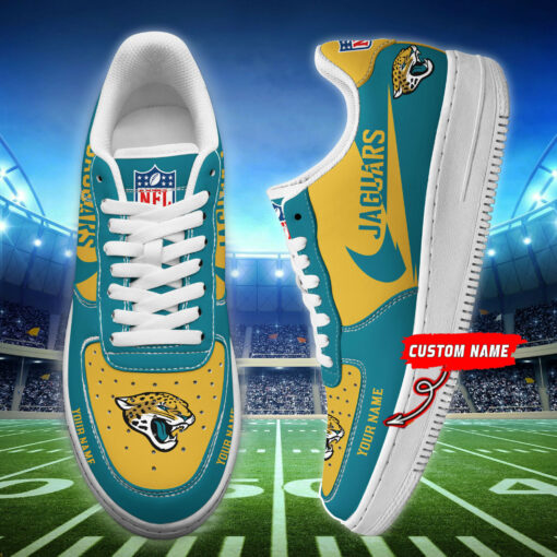 Jacksonville Jaguars Personalized AF1 Shoes BG208