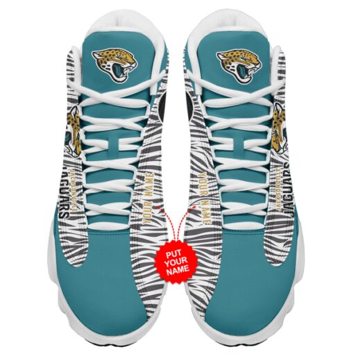 Jacksonville Jaguars Personalized AJD13 Sneakers 1070