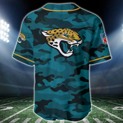 Jacksonville Jaguars Personalized Baseball Jersey BG232