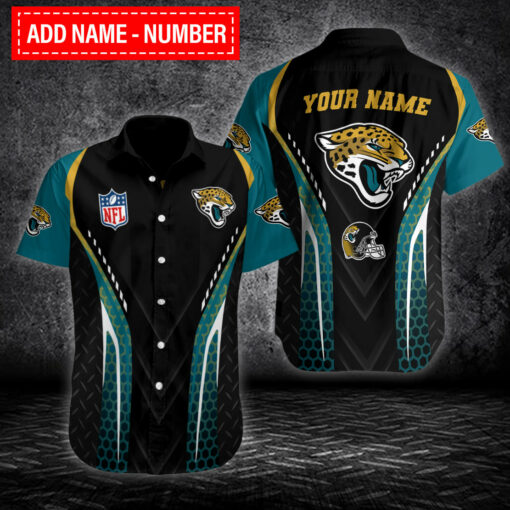 Jacksonville Jaguars Personalized Button Shirts BG265