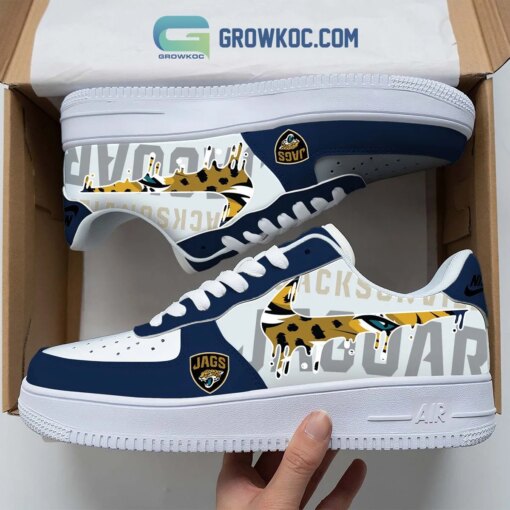 Jacksonville Jaguars Personalized Colorful AF1-1 Shoes AF1CS029