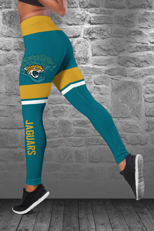 Jacksonville Jaguars Personalized Combo Croptop Hoodie And Leggings BGLG371+BG2CHD371