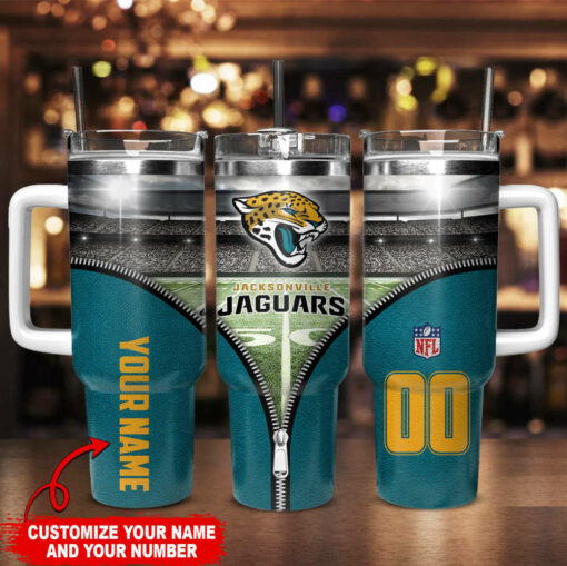 Jacksonville Jaguars Personalized Limited Edition Sport Fan Gift 40oz Tumbler AZC40OZT125