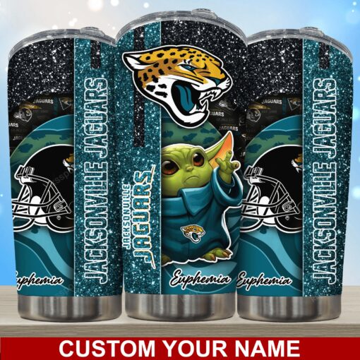 Jacksonville Jaguars Personalized Tumbler BG165