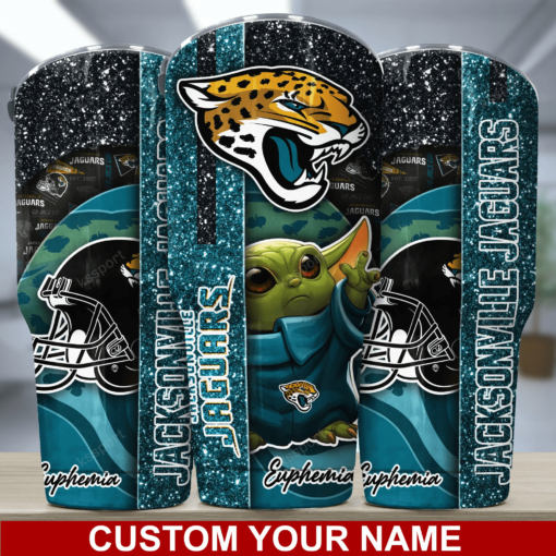 Jacksonville Jaguars Personalized Tumbler BG165