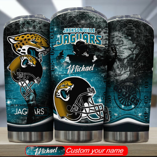 Jacksonville Jaguars Personalized Tumbler BG324