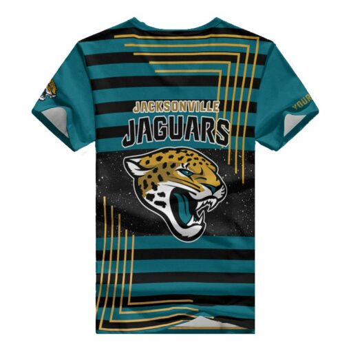 Jacksonville Jaguars Personalized V-neck Women T-shirt BG807