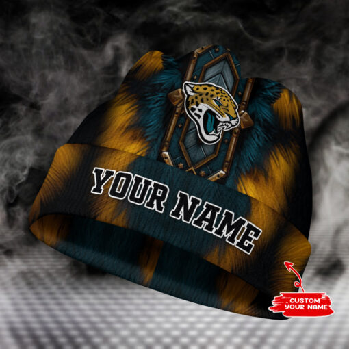 Jacksonville Jaguars Personalized Wool Beanie BGWBH219