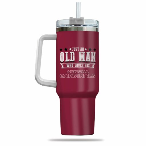 Just Old Man Who Loves Arizona Cardinals 40oz Tumbler