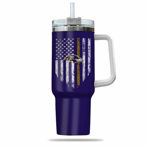 Just Old Man Who Loves Baltimore Ravens 40oz Tumbler