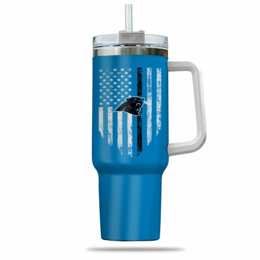 Just Old Man Who Loves Carolina Panthers 40oz Tumbler